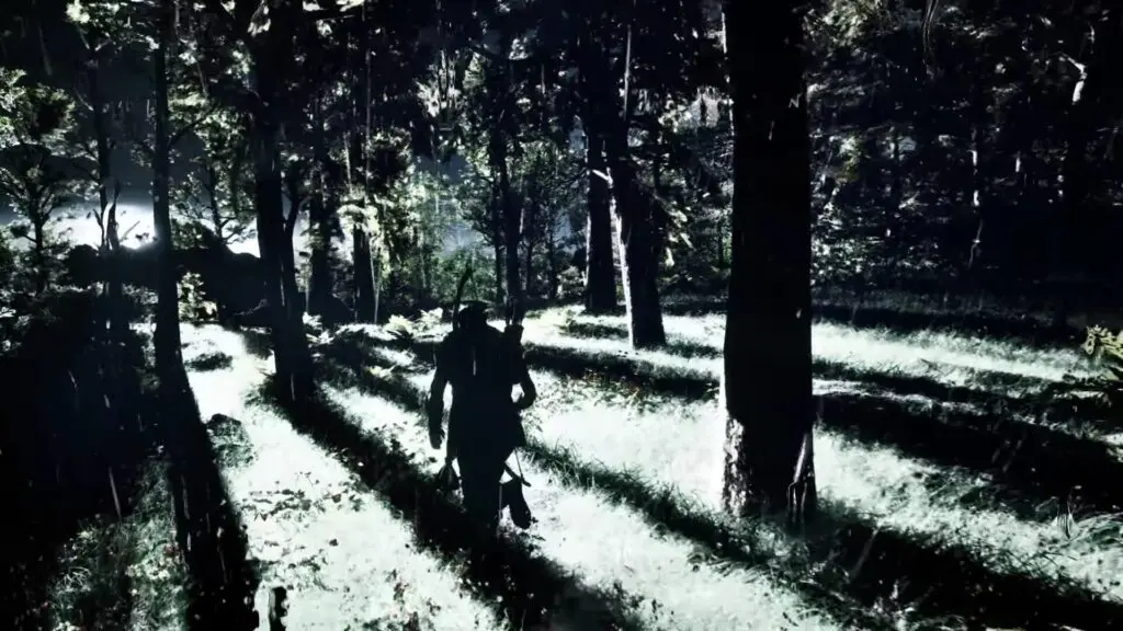 Gothic 1 Remake - Lightning at night in the forest